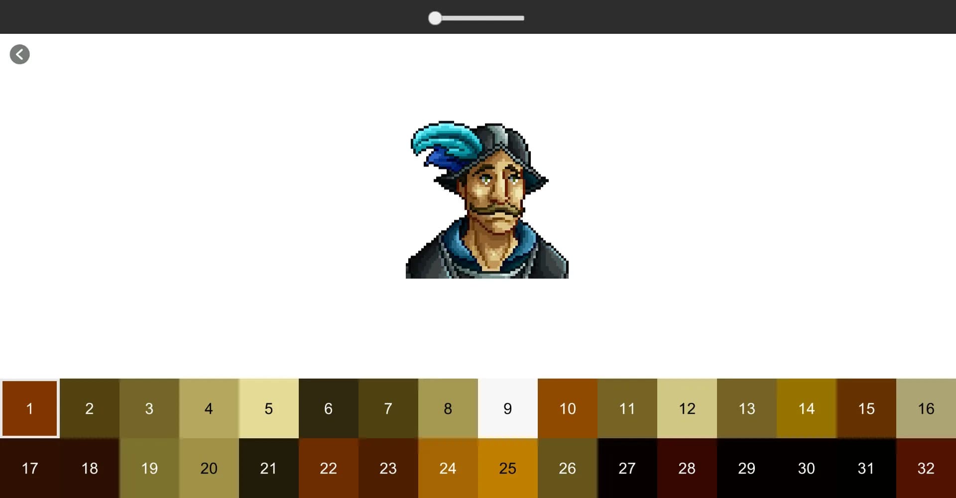Color by Number - Medieval Portrait görsel 3