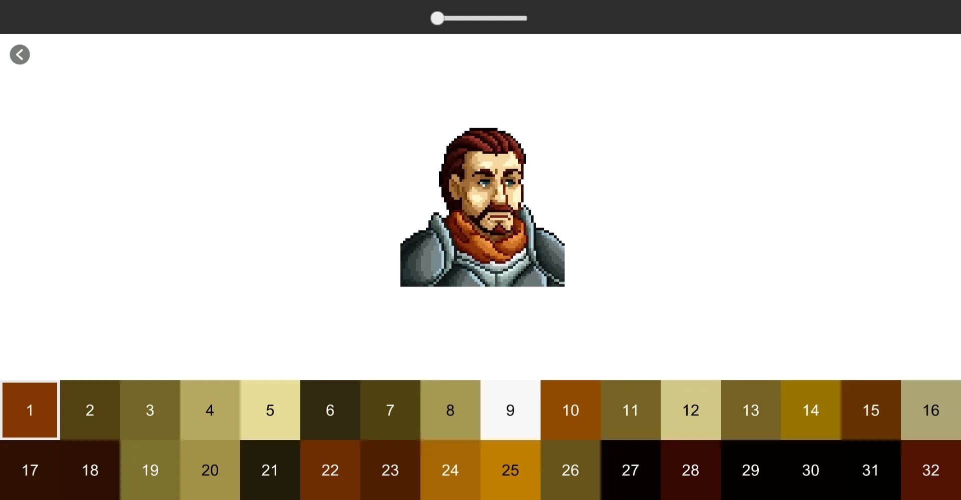 Color by Number - Medieval Portrait görsel 4