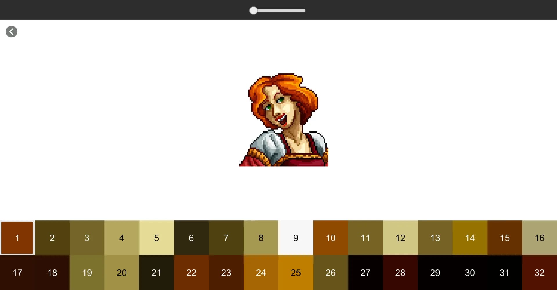 Color by Number - Medieval Portrait görsel 6