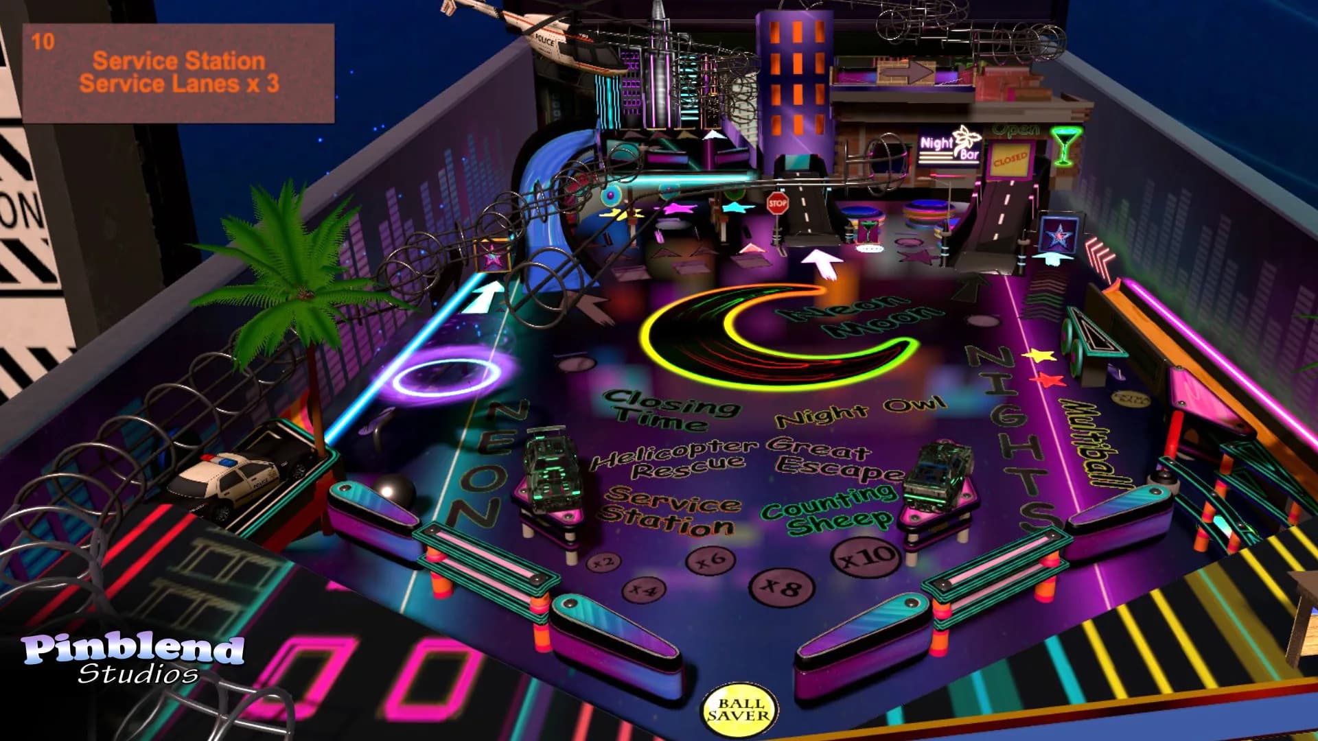 Neon Nights Pinball görsel 3