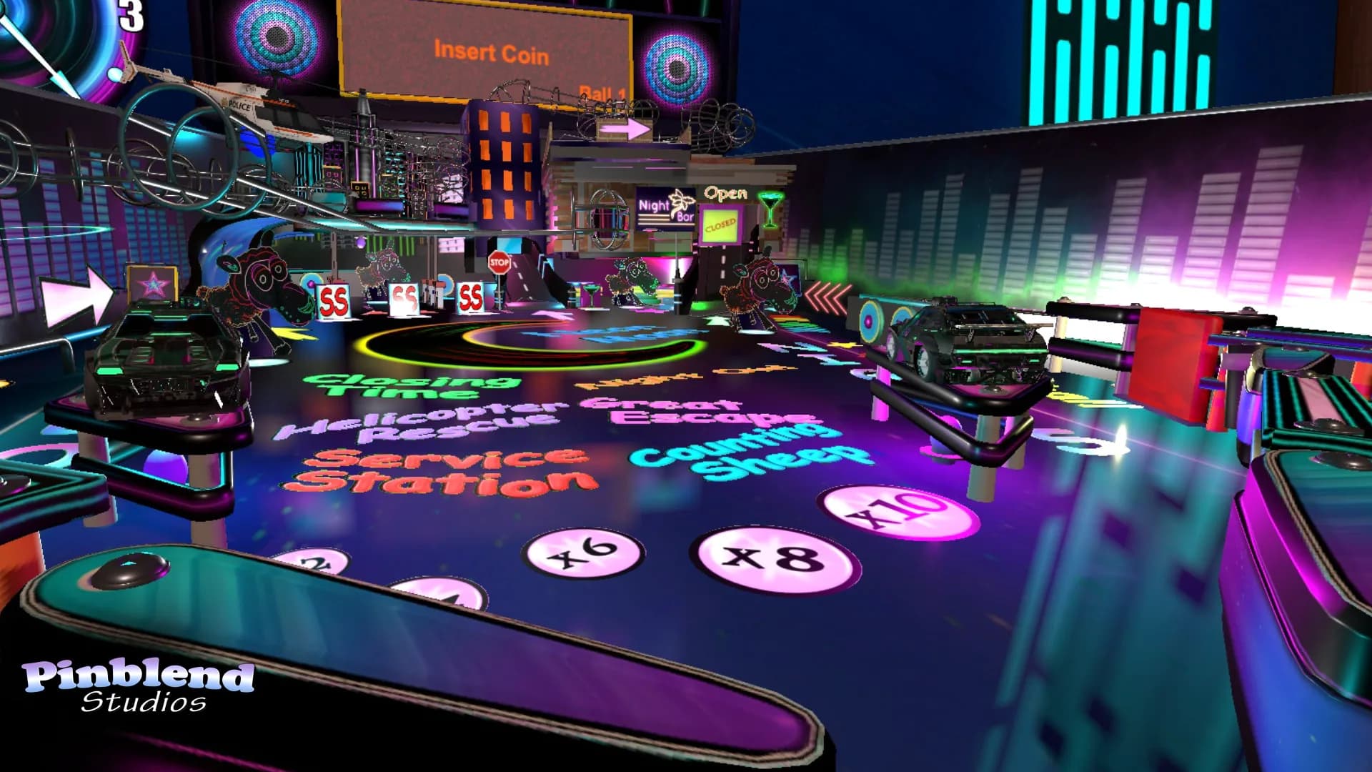 Neon Nights Pinball görsel 4