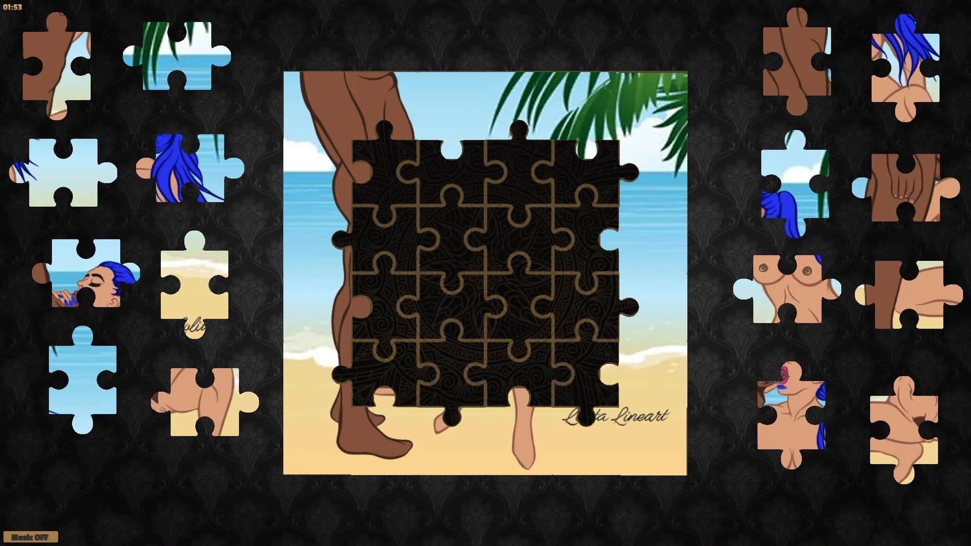 Erotic Jigsaw Puzzle 5 görsel 5