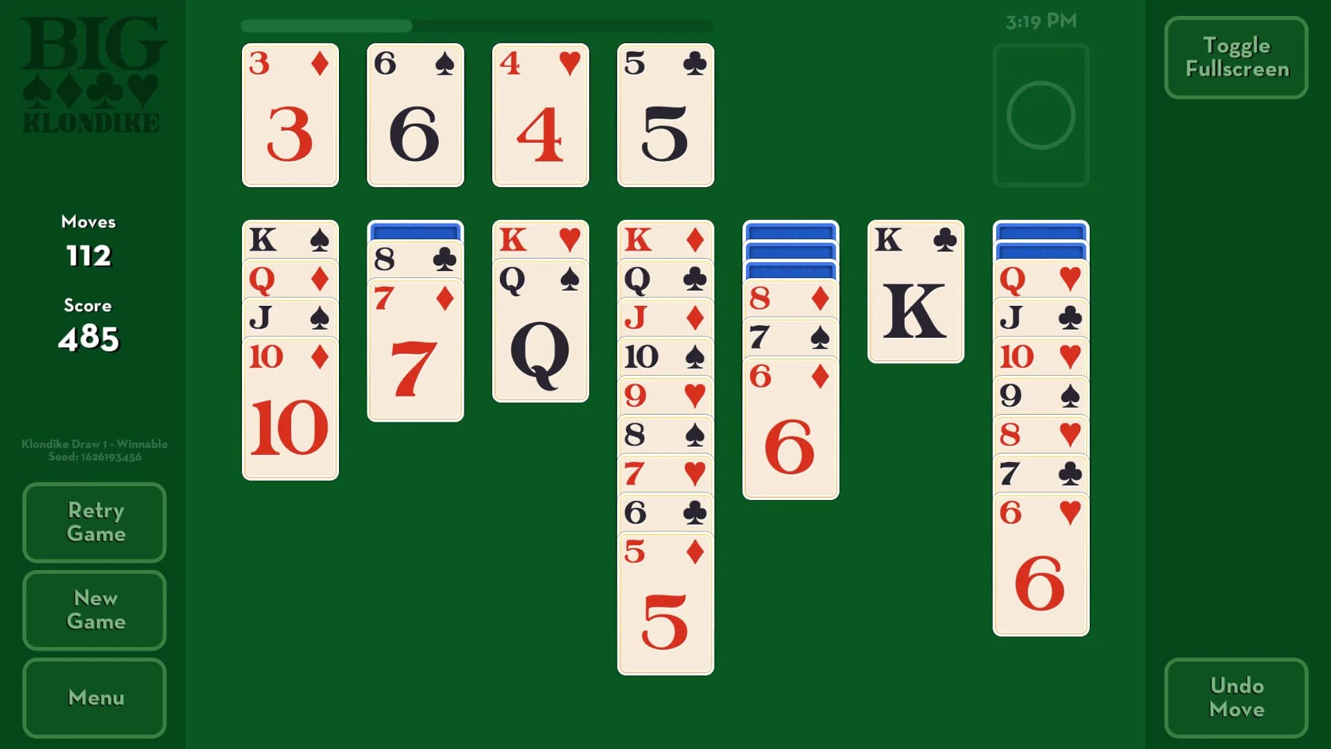 Big Klondike - Classic Solitaire görsel 4