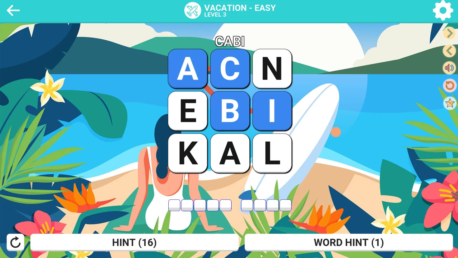 Square Word: Summer Edition☀️ görsel 2