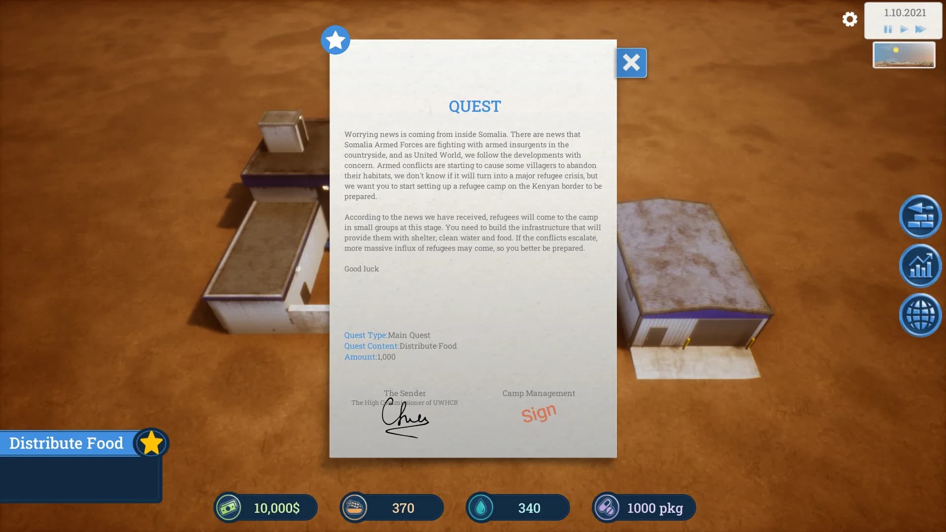 Building Hope - Refugee Camp Simulator görsel 7
