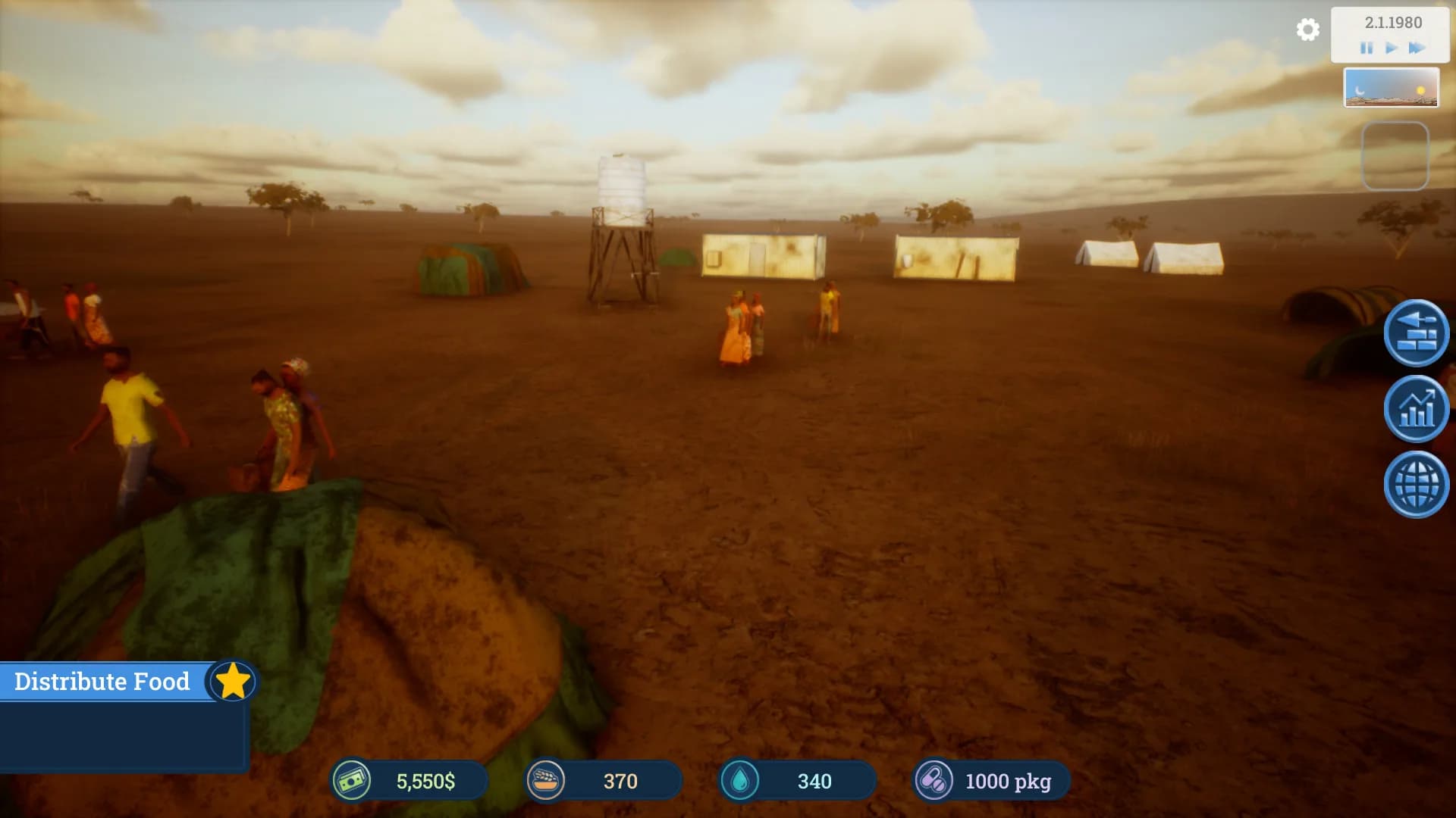 Building Hope - Refugee Camp Simulator görsel 9