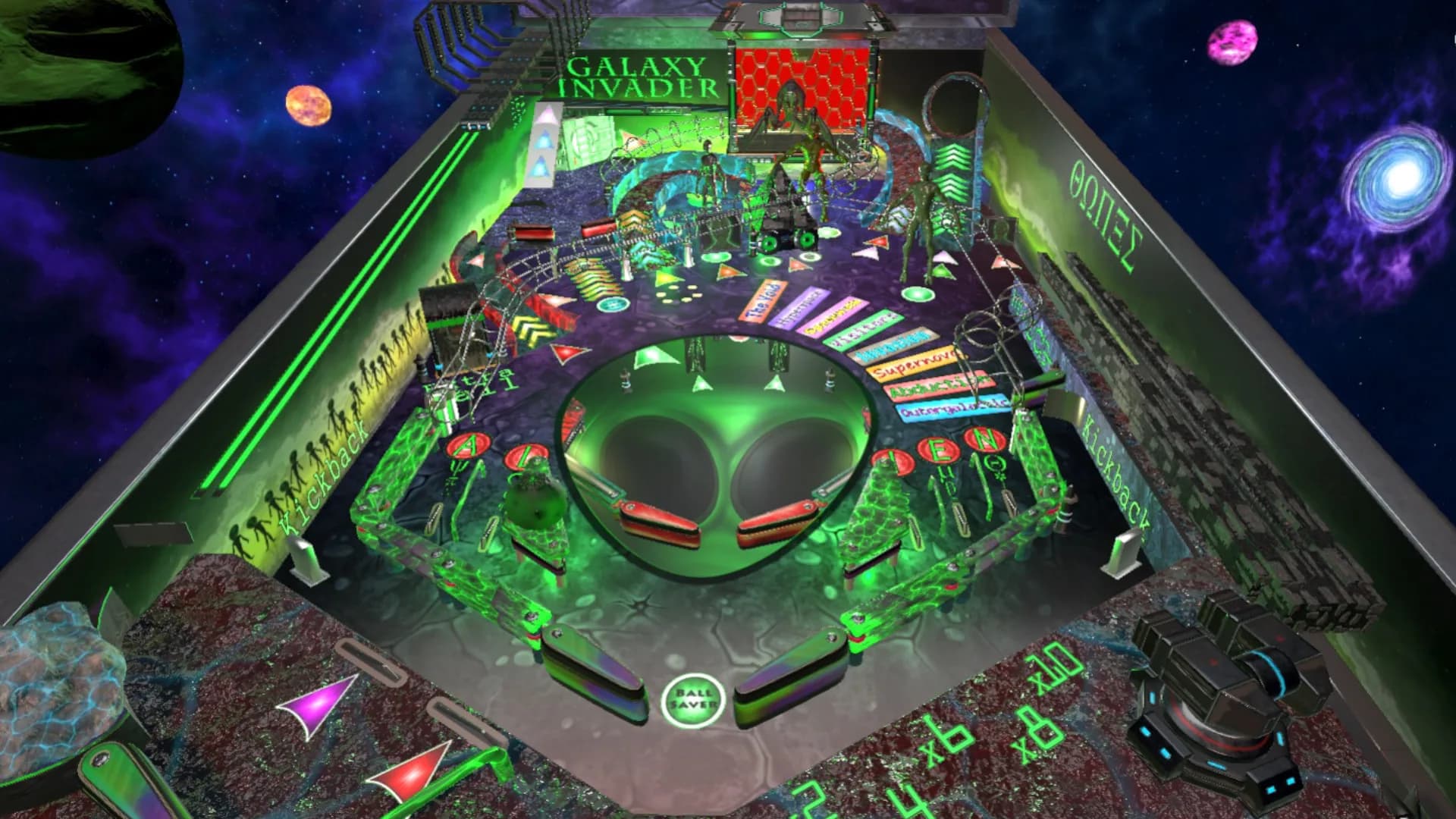 Outergalactic Aliens Pinball görsel 2