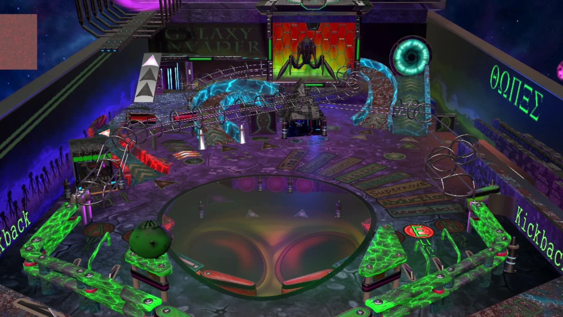 Outergalactic Aliens Pinball görsel 3
