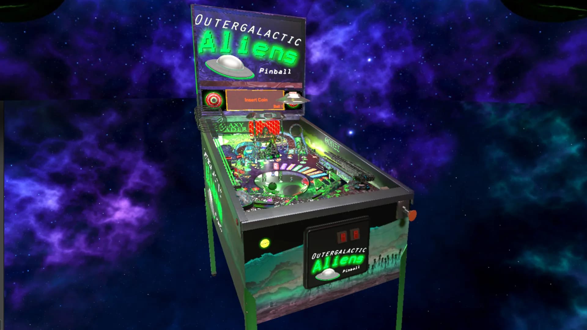 Outergalactic Aliens Pinball görsel 4