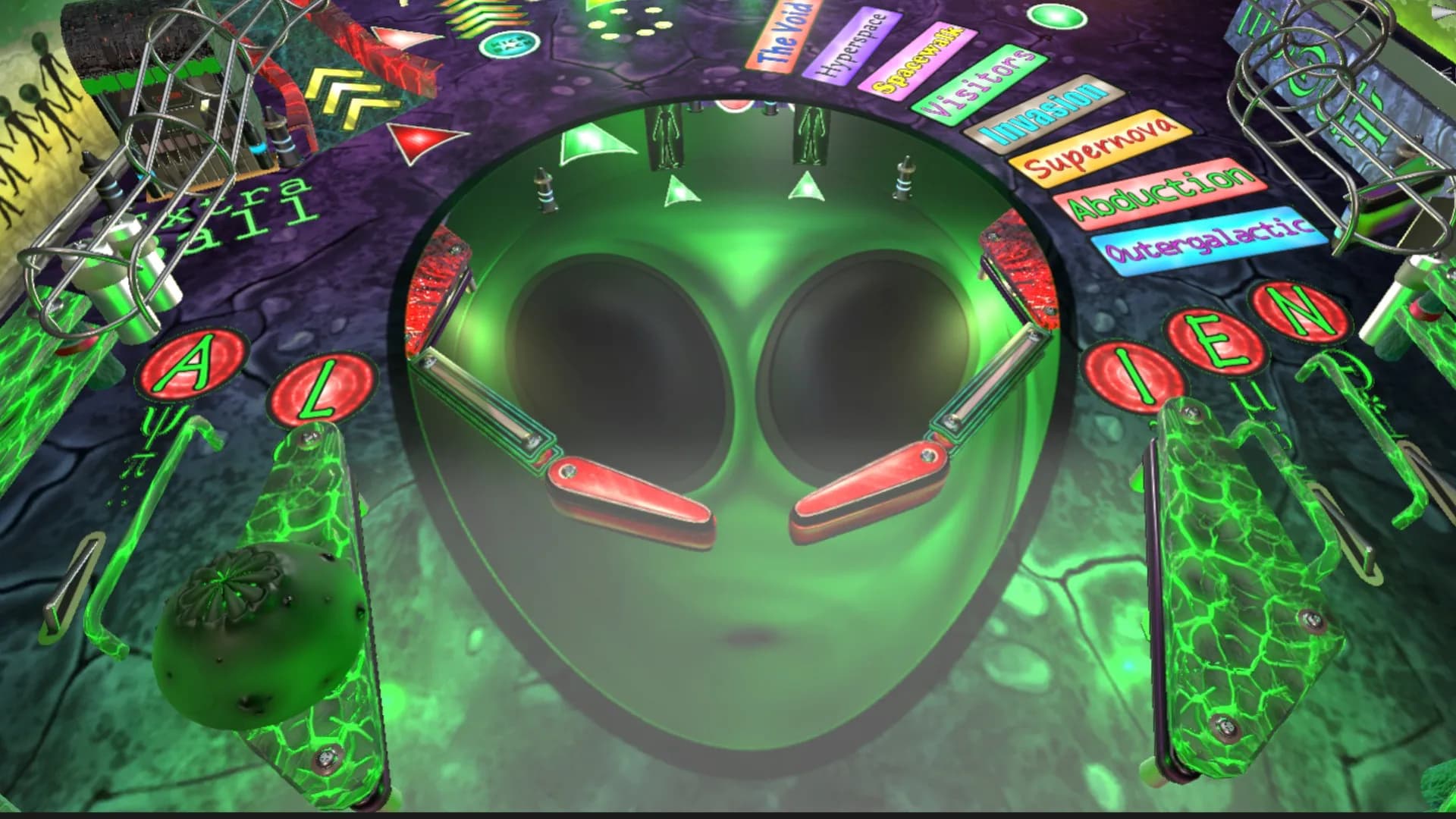 Outergalactic Aliens Pinball görsel 6
