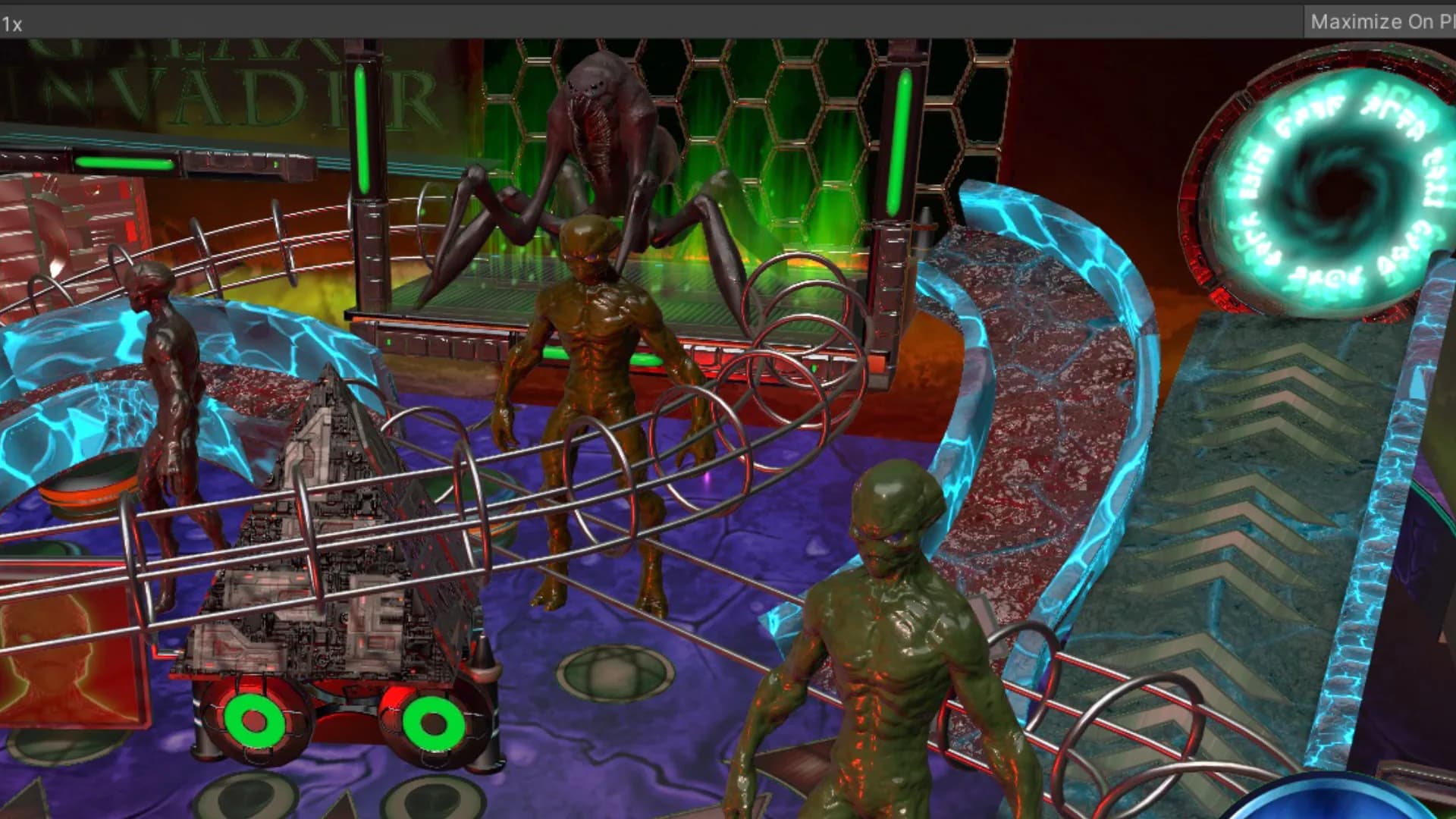 Outergalactic Aliens Pinball görsel 7