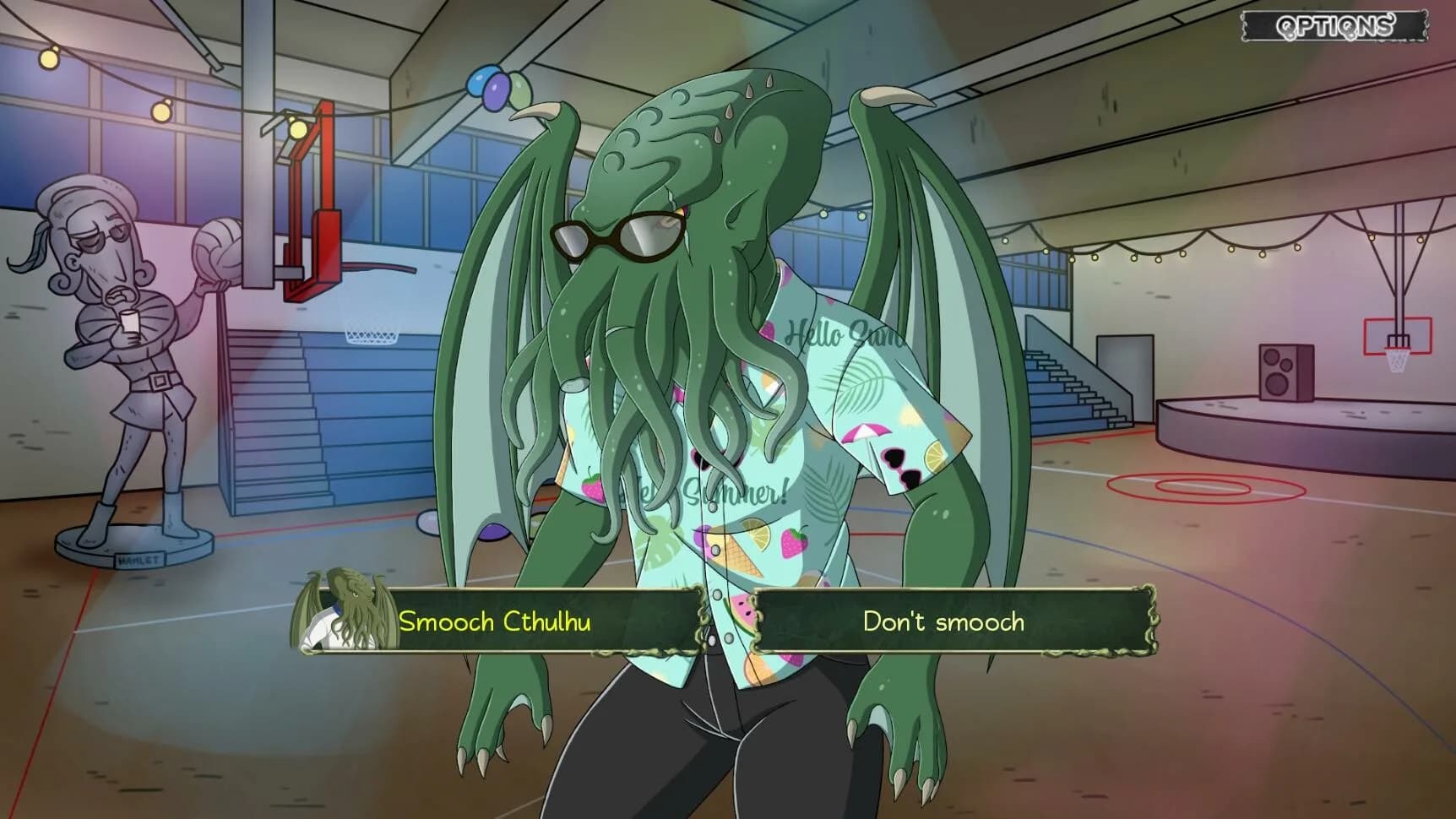 Tentacle Prawn: (Actually) A Cthulhu Dating Sim görsel 2