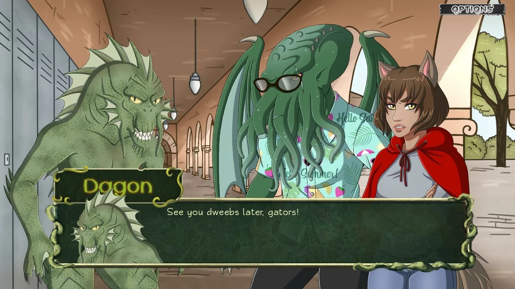 Tentacle Prawn: (Actually) A Cthulhu Dating Sim görsel 3