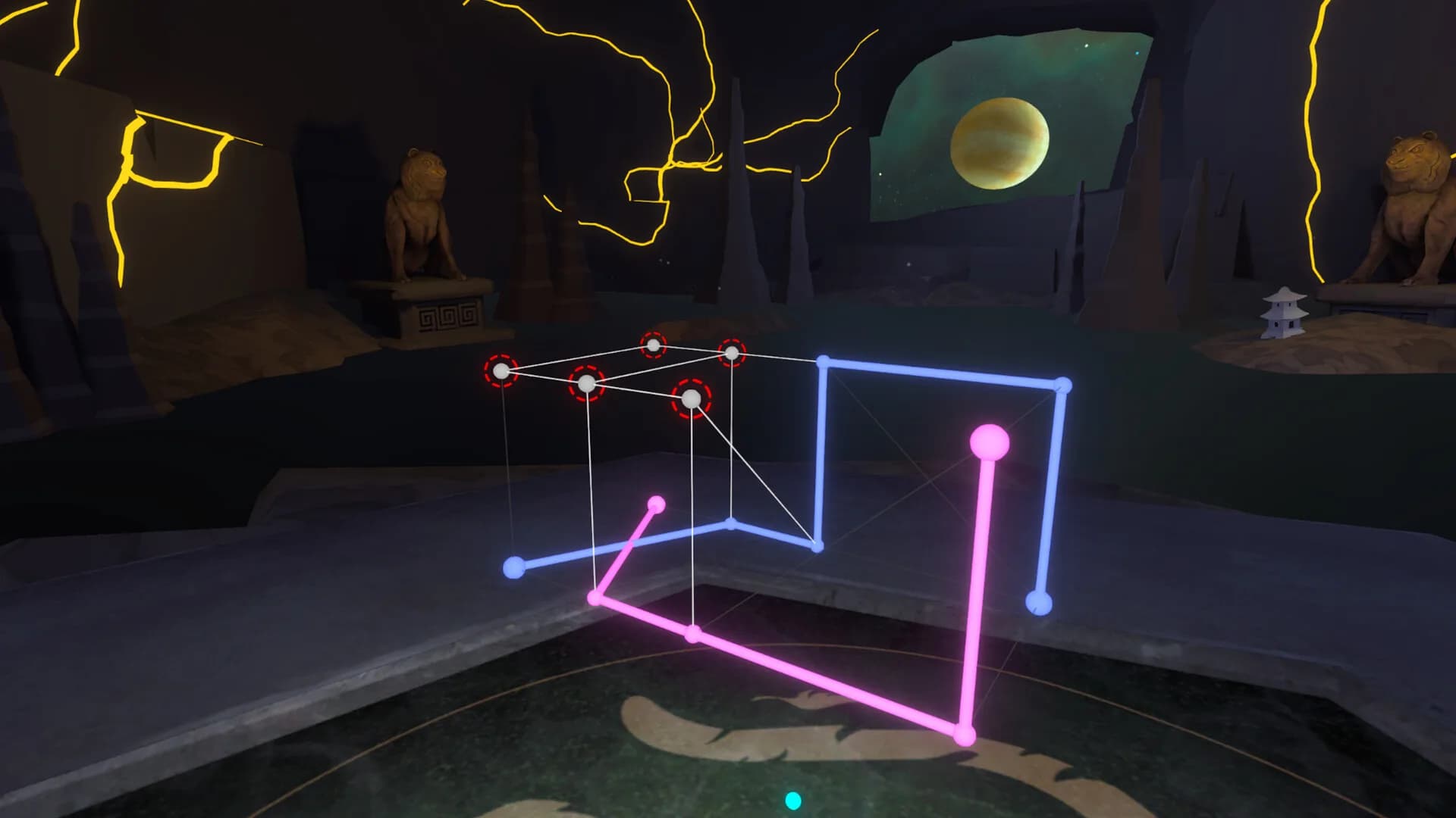Color Connect VR - Puzzle Game görsel 3