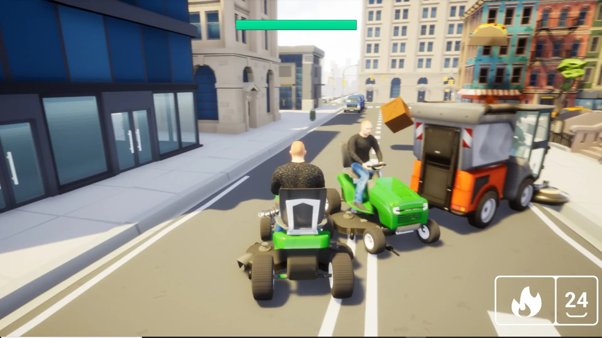 Lawnmower Game: Battle görsel 4