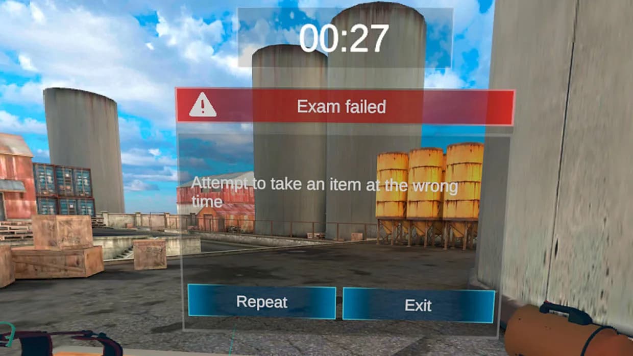 Confined Space Entry VR Training görsel 8