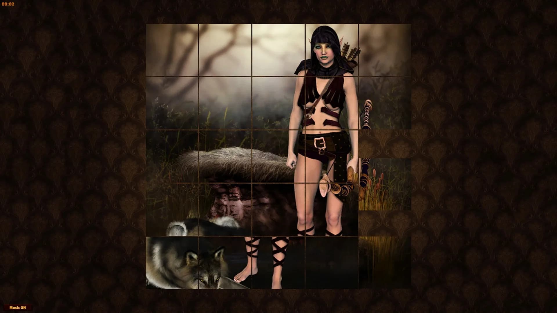 Fantasy Sliding Puzzle görsel 2