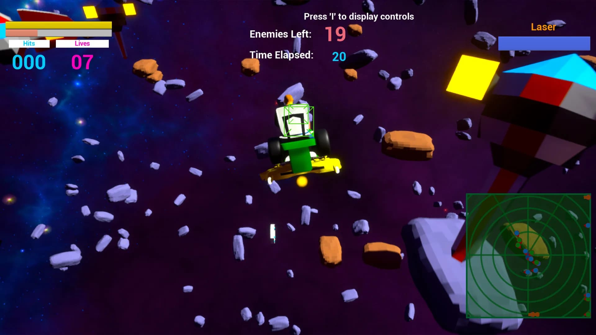 Lawnmower Game: Space Fight görsel 5