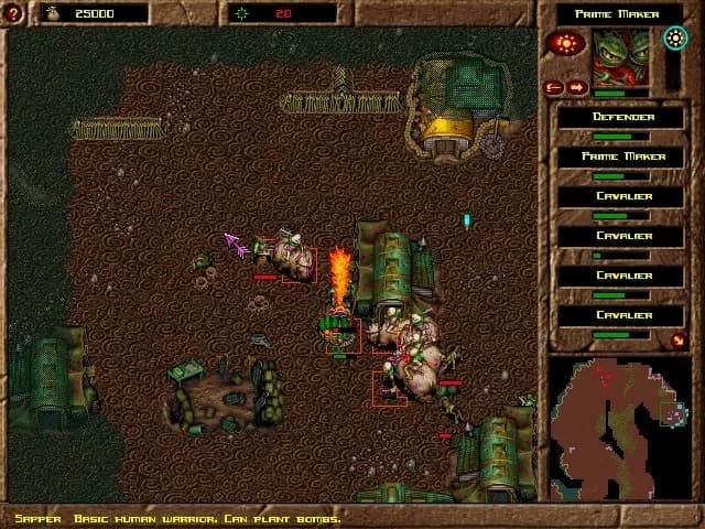 War Wind II: Human Onslaught görsel 12