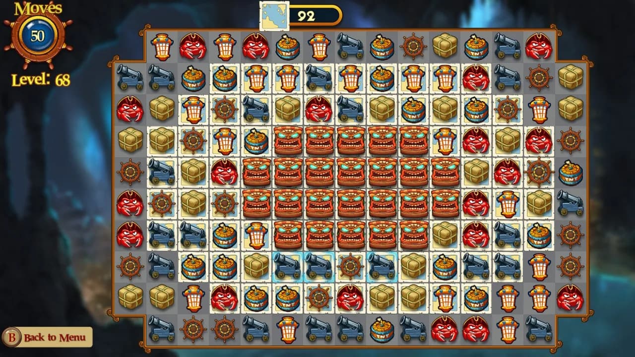 Match Three Pirates II görsel 4