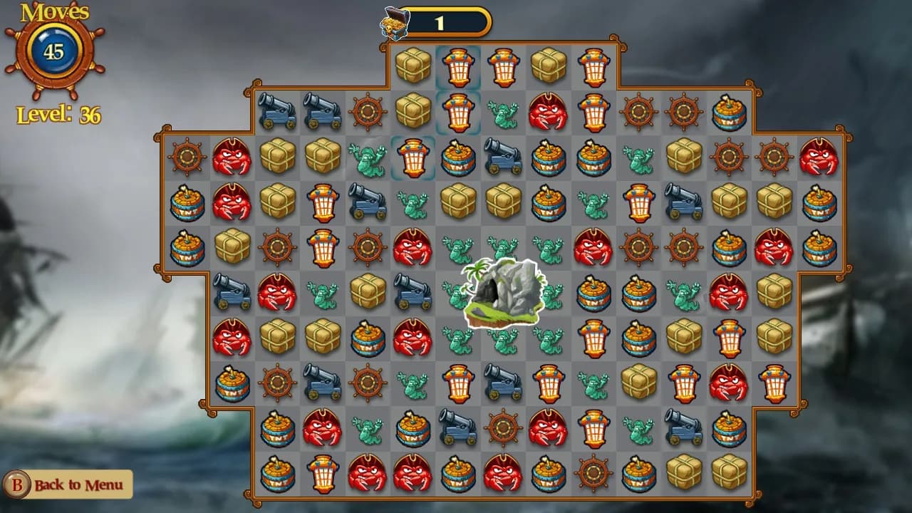 Match Three Pirates II görsel 7