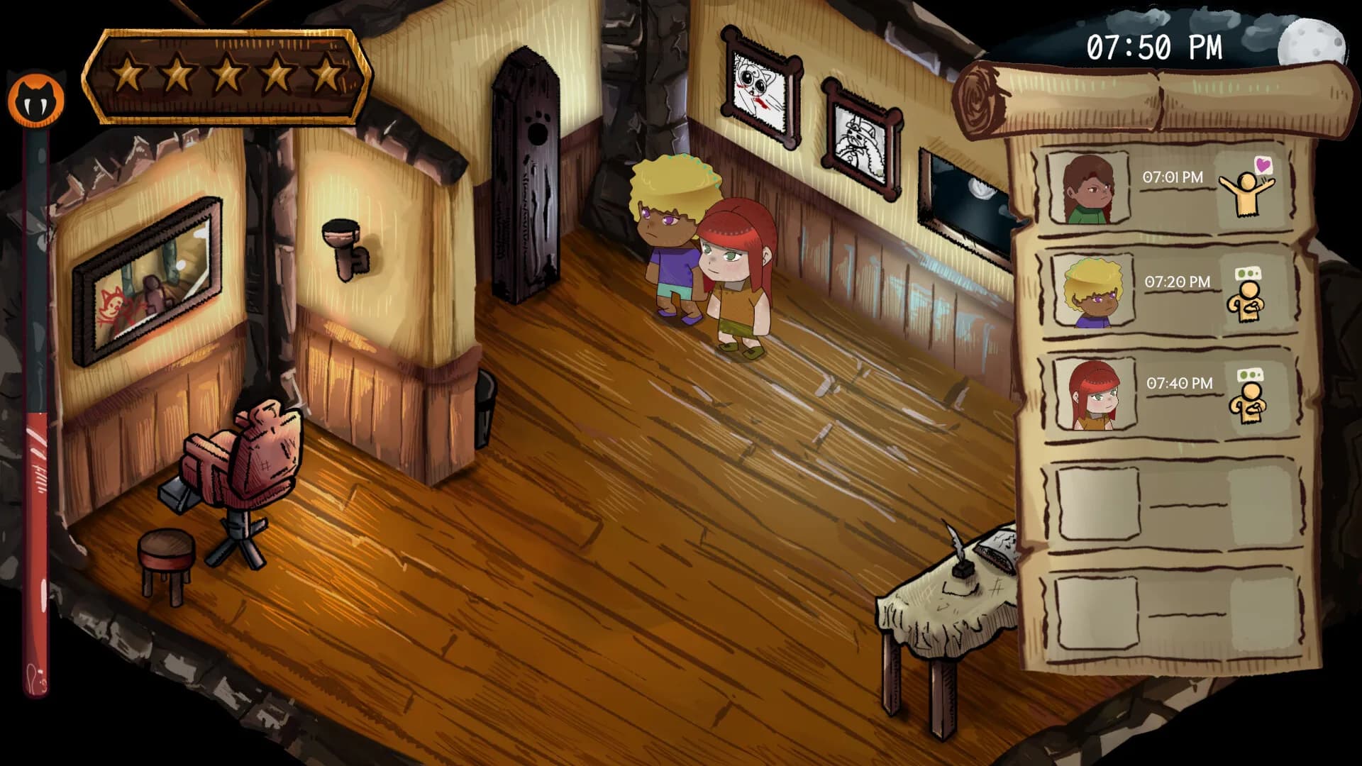 Count Meowcula's Barbershop görsel 2