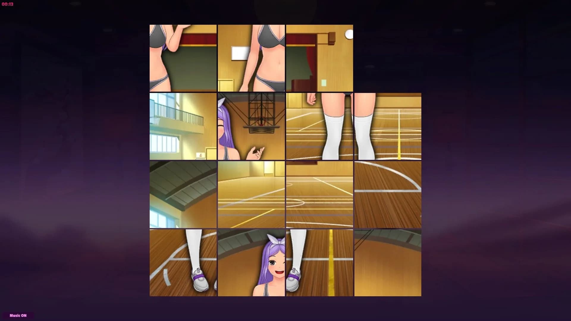 Hentai Girls Sliding Puzzle görsel 5