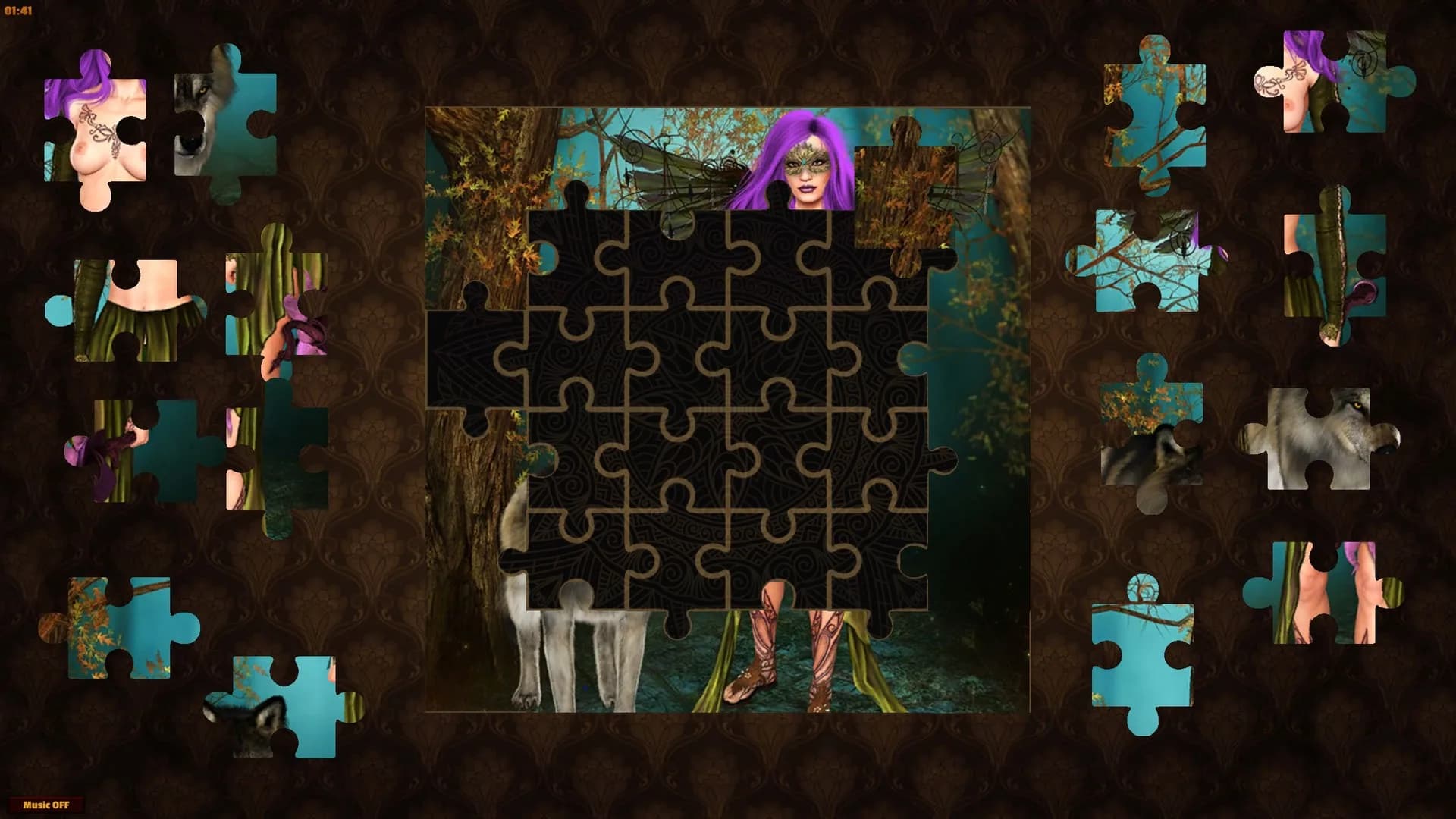 Fantasy Jigsaw Puzzle 4 görsel 6