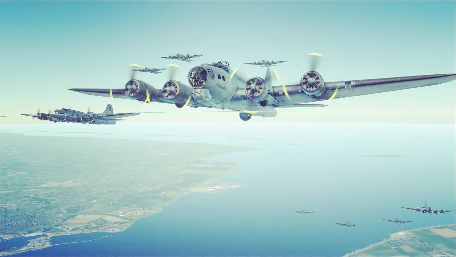 B-17 Flying Fortress The Bloody 100th görsel 12