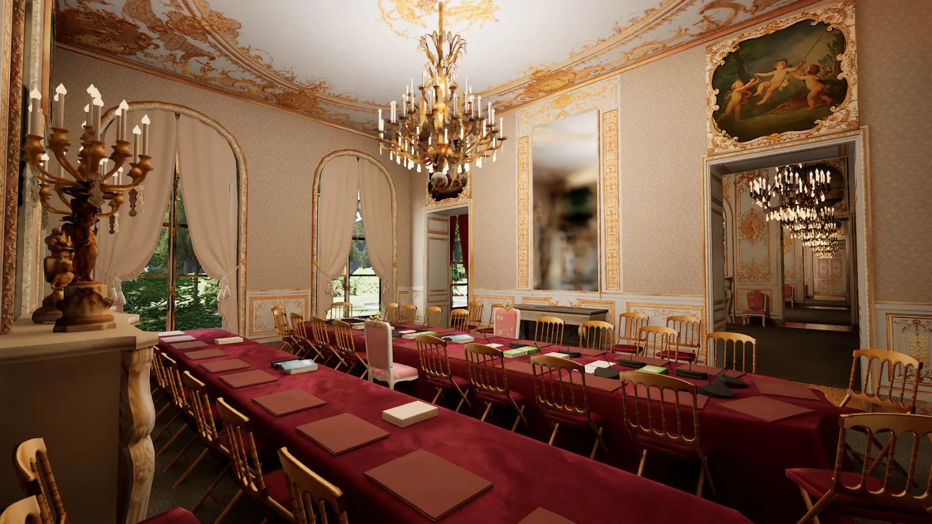 Visite virtuelle de l'Assemblée nationale görsel 16