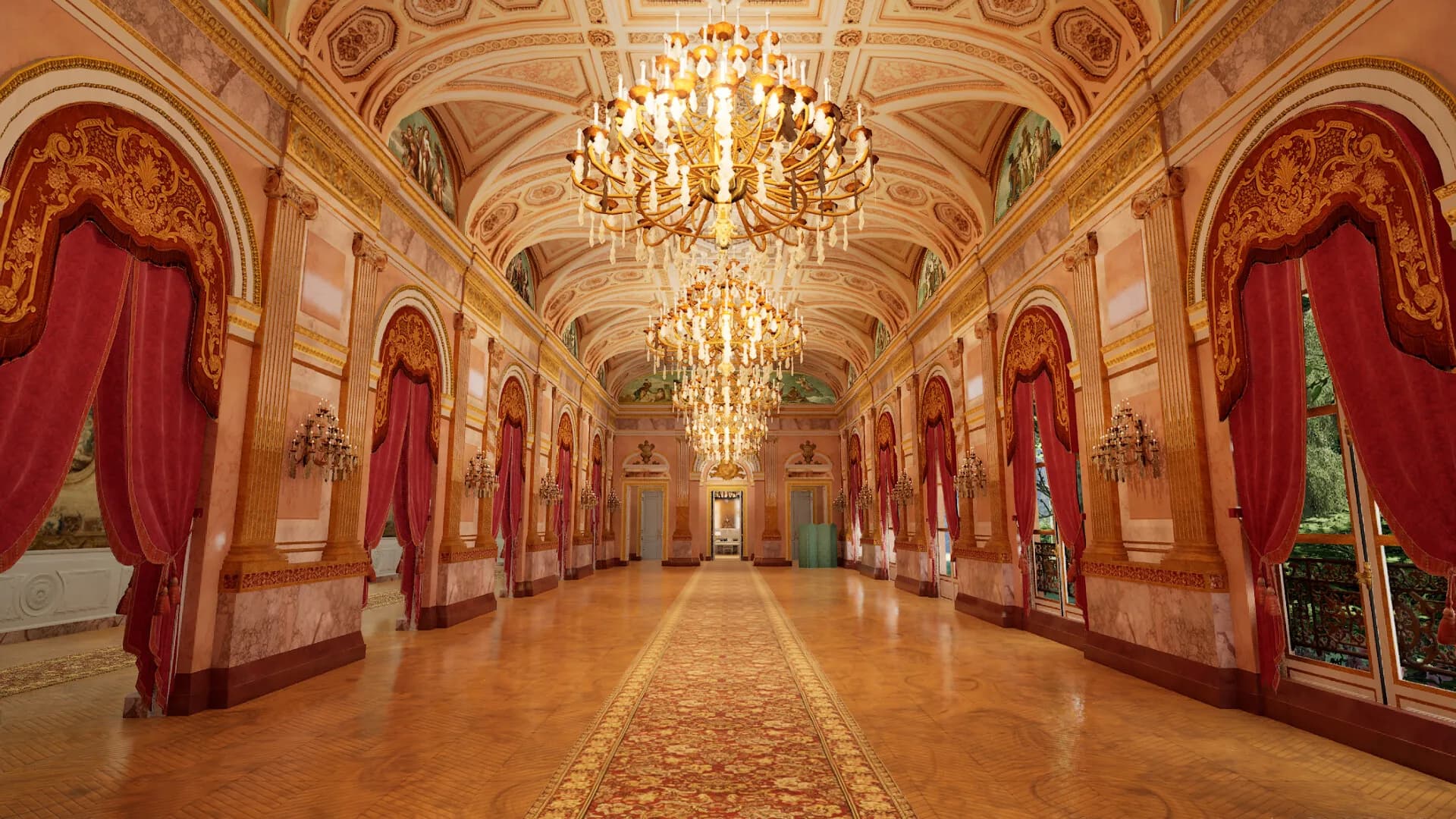Visite virtuelle de l'Assemblée nationale görsel 9