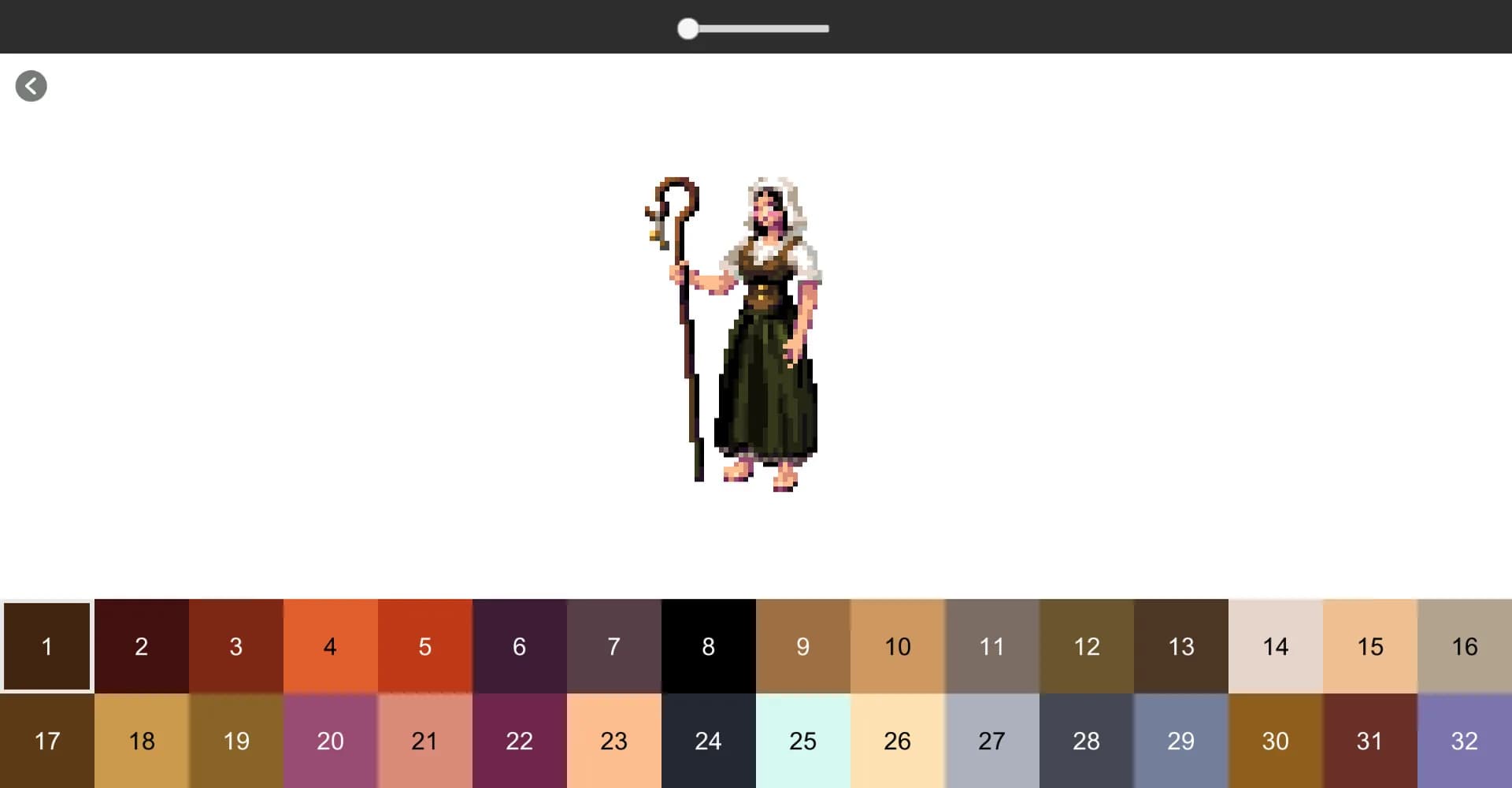 Coloring Pixel - Fantasy Characters görsel 2