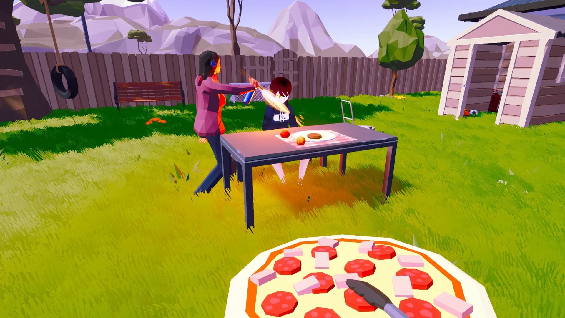 BBQ Simulator: The Squad görsel 4