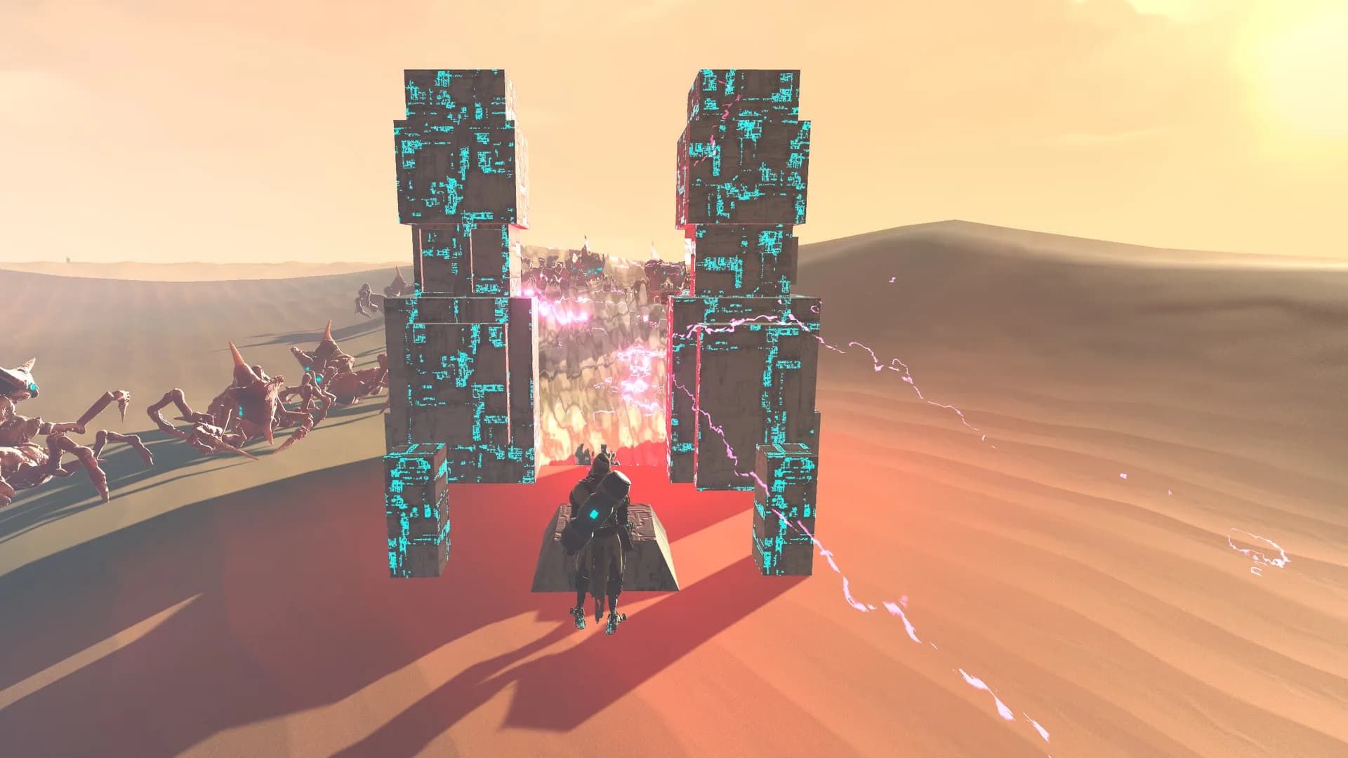 Neon Cyber Desert görsel 5