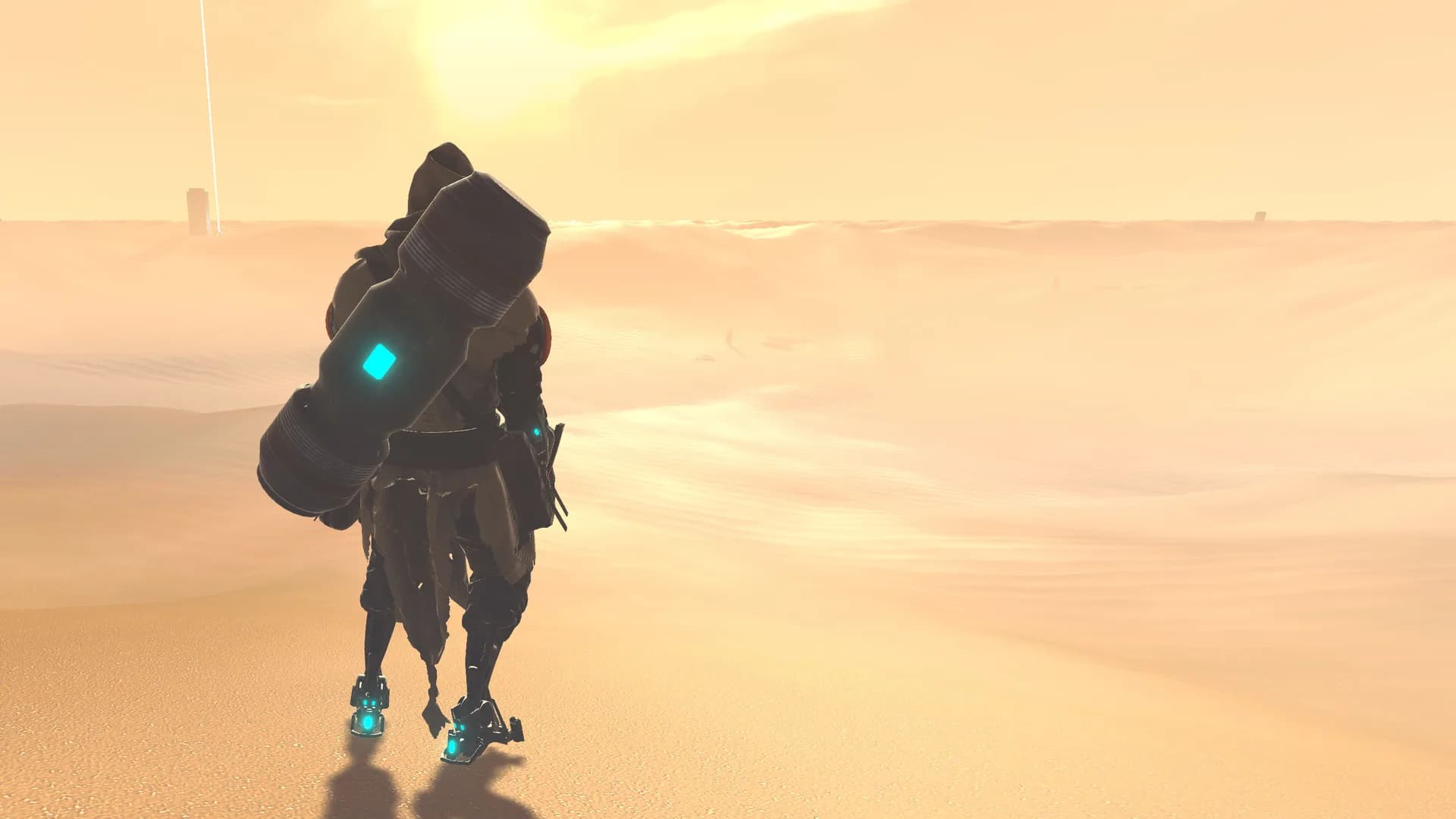 Neon Cyber Desert görsel 7