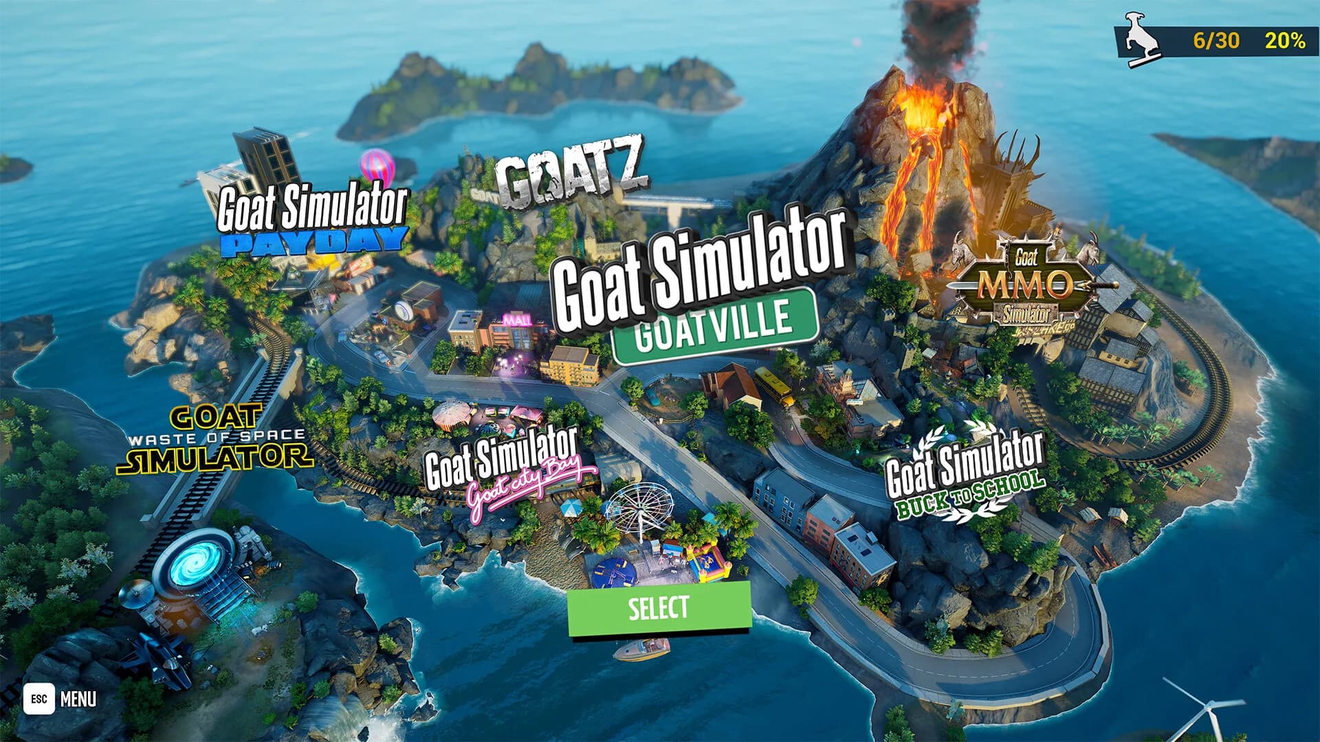 Goat Simulator: Remastered görsel 3