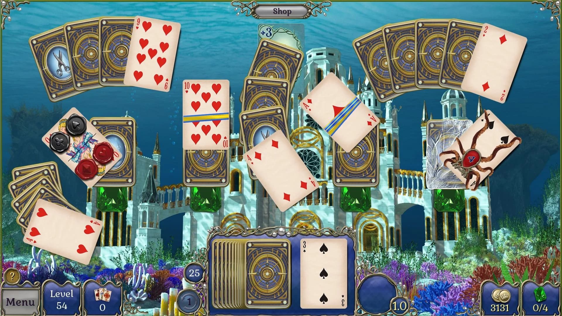 Jewel Match Atlantis Solitaire 3 - Collector's Edition görsel 14