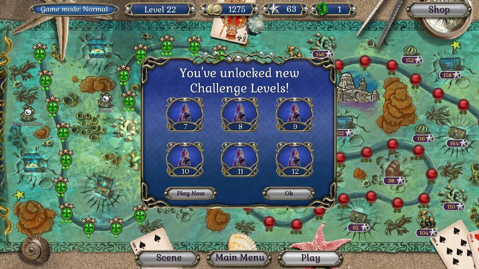 Jewel Match Atlantis Solitaire 3 - Collector's Edition görsel 17