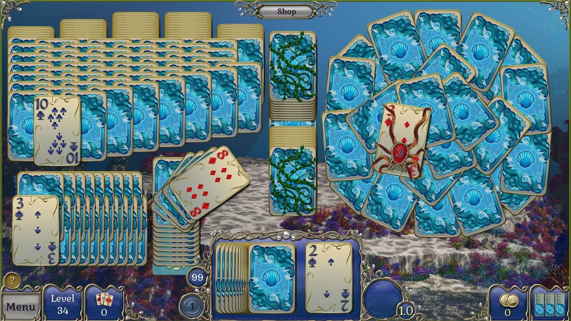 Jewel Match Atlantis Solitaire 3 - Collector's Edition görsel 21