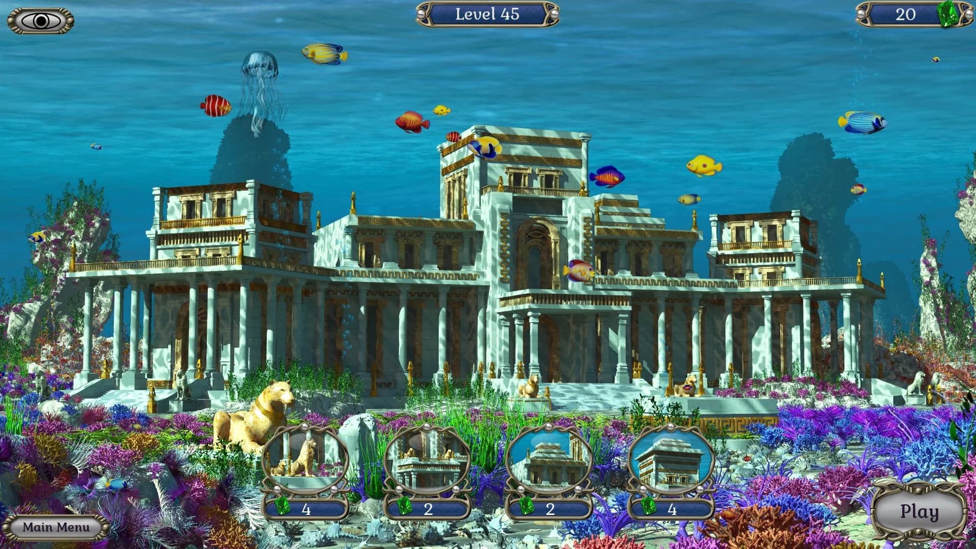 Jewel Match Atlantis Solitaire 3 - Collector's Edition görsel 22