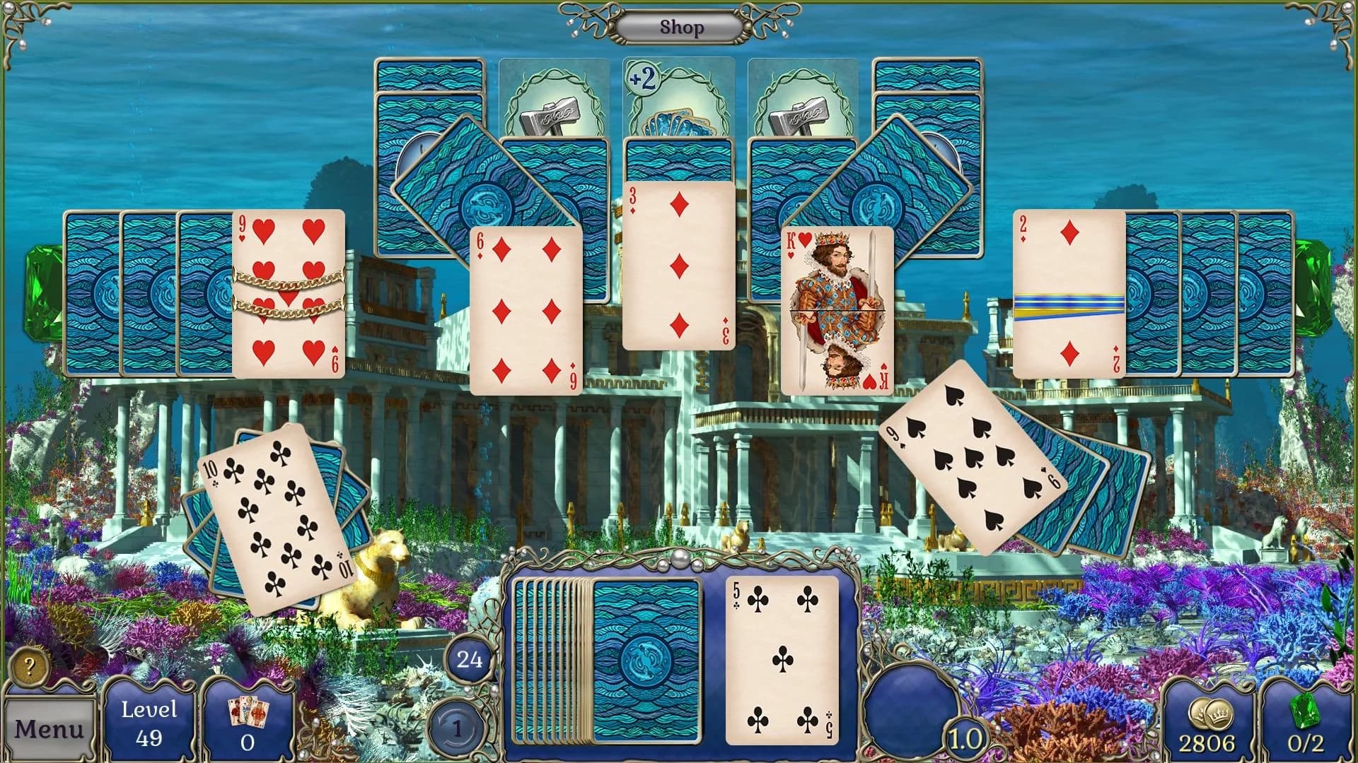 Jewel Match Atlantis Solitaire 3 - Collector's Edition görsel 23