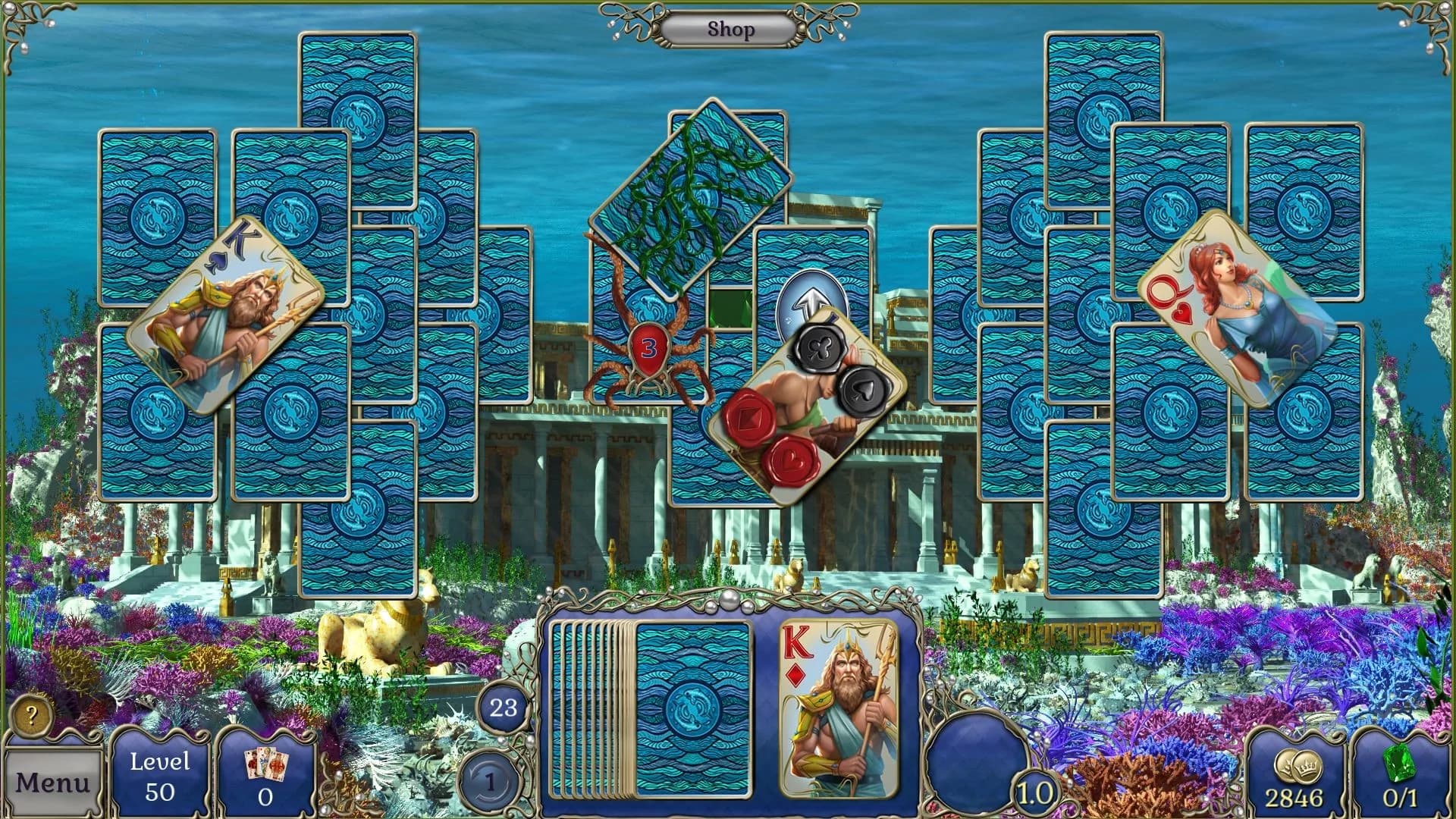 Jewel Match Atlantis Solitaire 3 - Collector's Edition görsel 25
