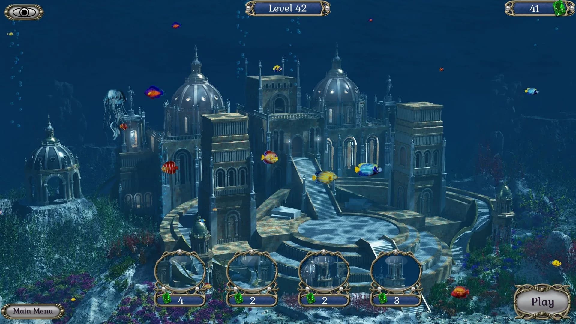 Jewel Match Atlantis Solitaire 3 - Collector's Edition görsel 7