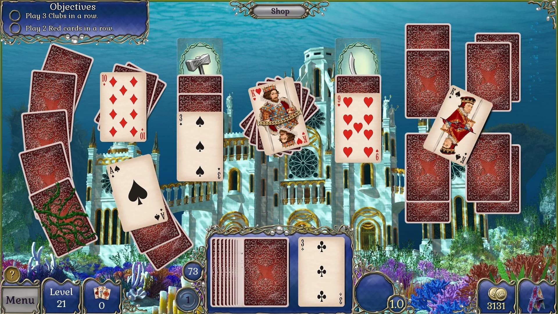 Jewel Match Atlantis Solitaire 3 - Collector's Edition görsel 8