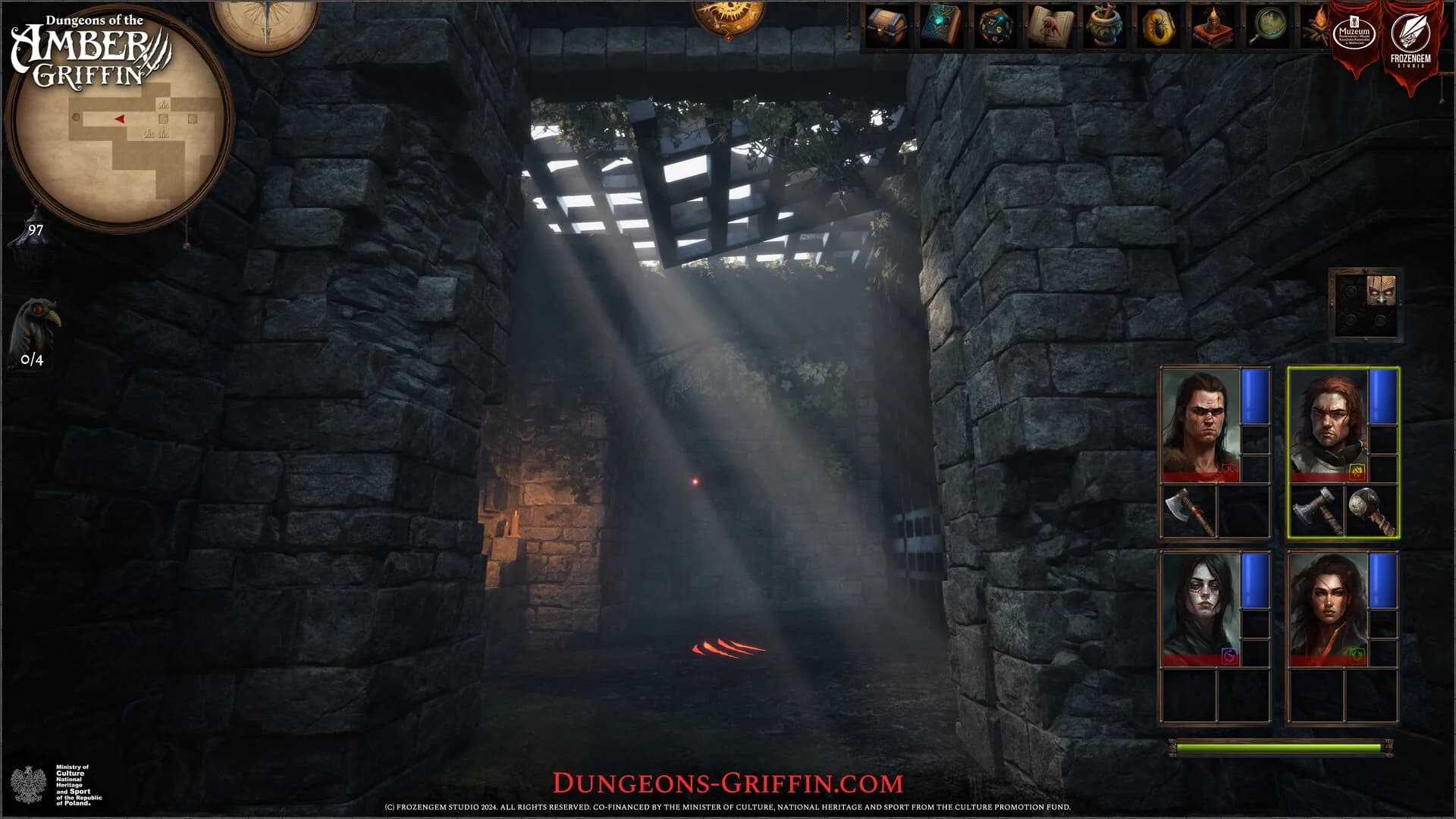 Dungeons of the Amber Griffin görsel 19