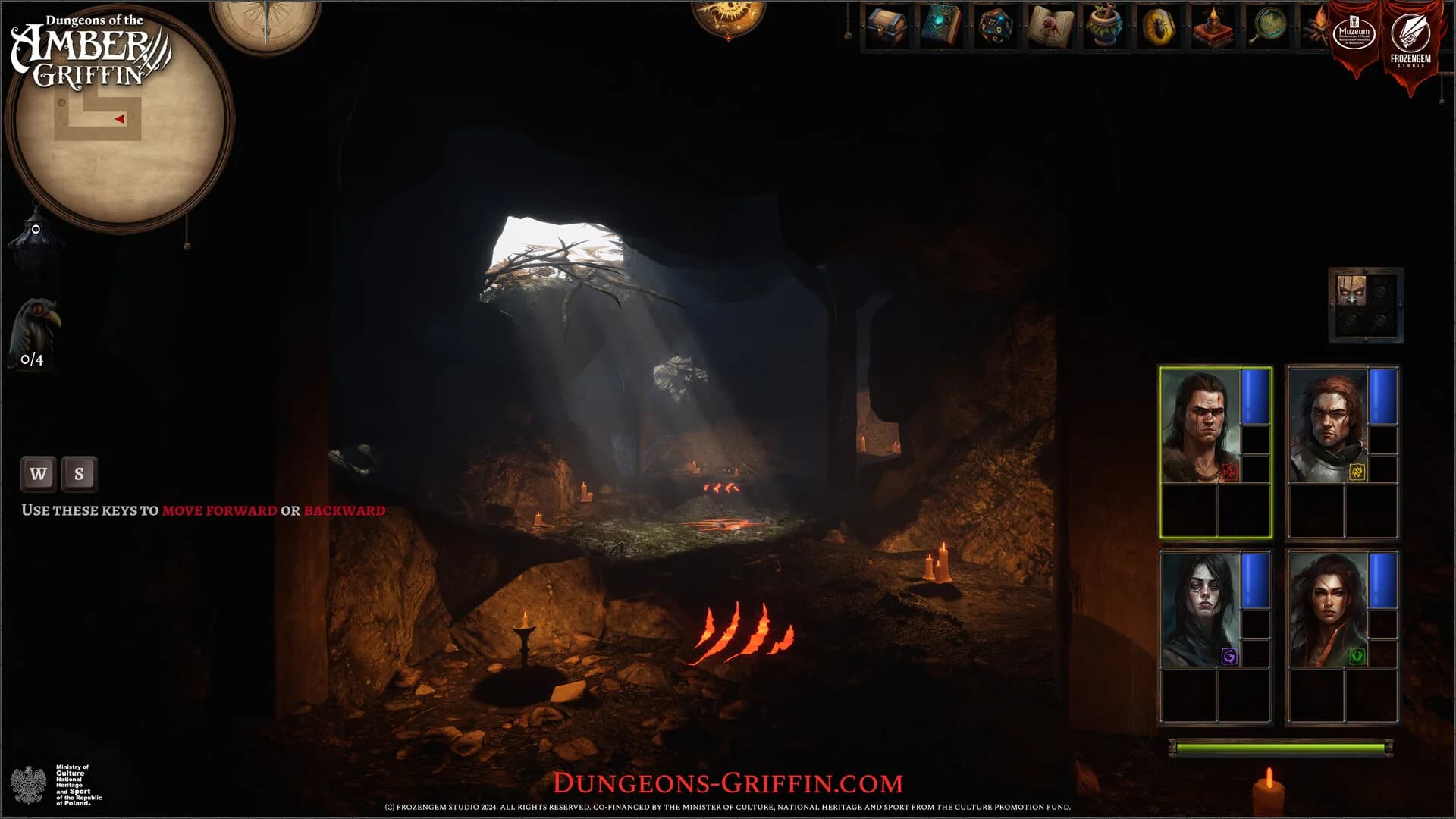 Dungeons of the Amber Griffin görsel 23