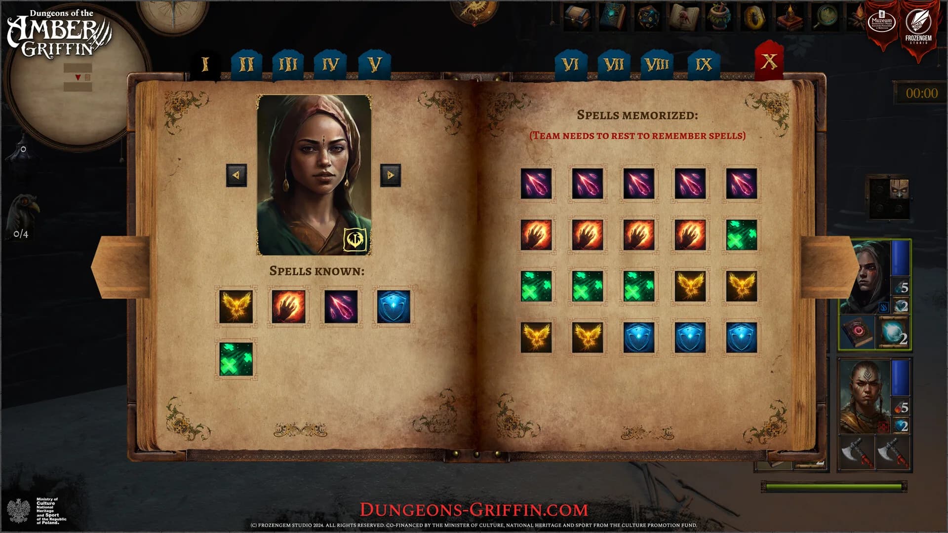 Dungeons of the Amber Griffin görsel 25