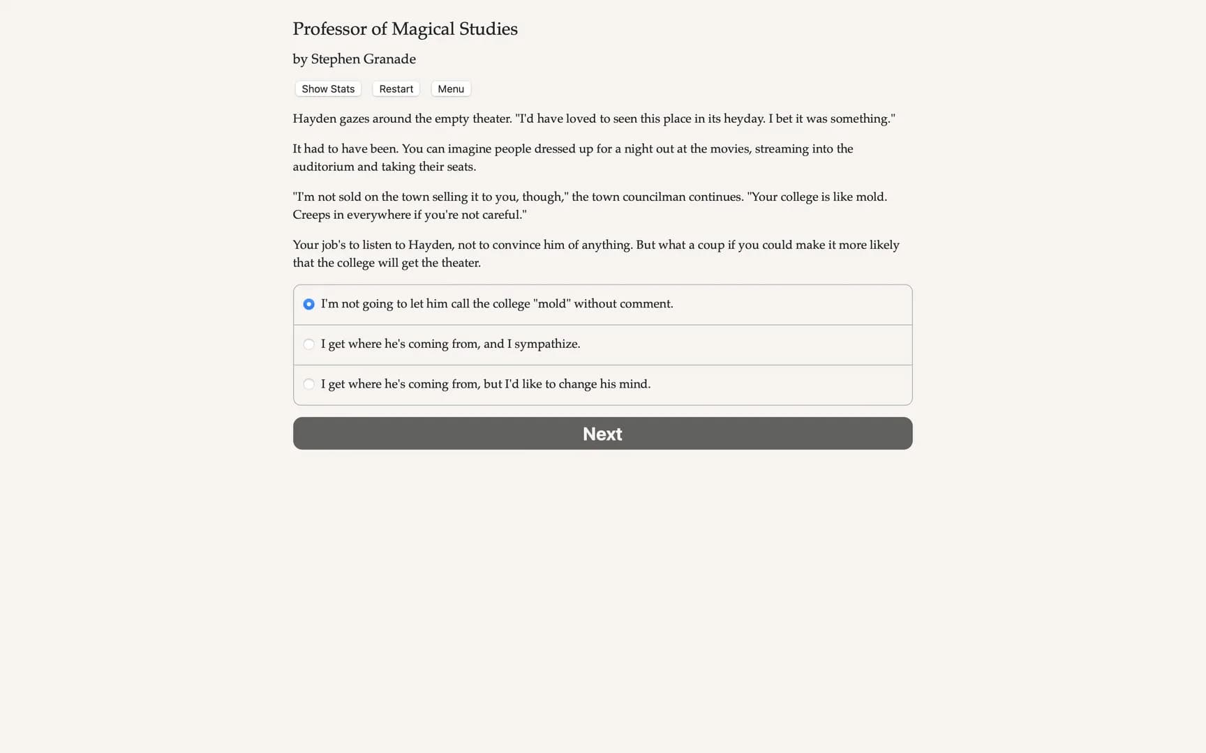 Professor of Magical Studies görsel 6