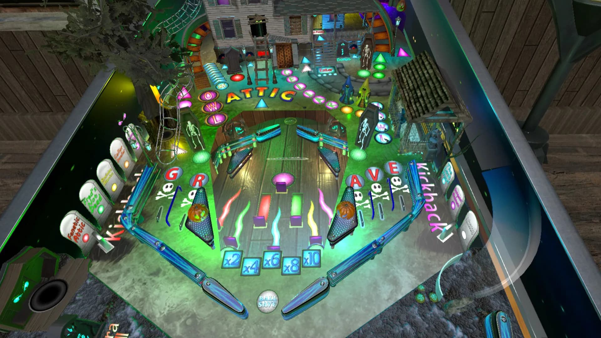 Tomb Keeper Mansion Deluxe Pinball görsel 3