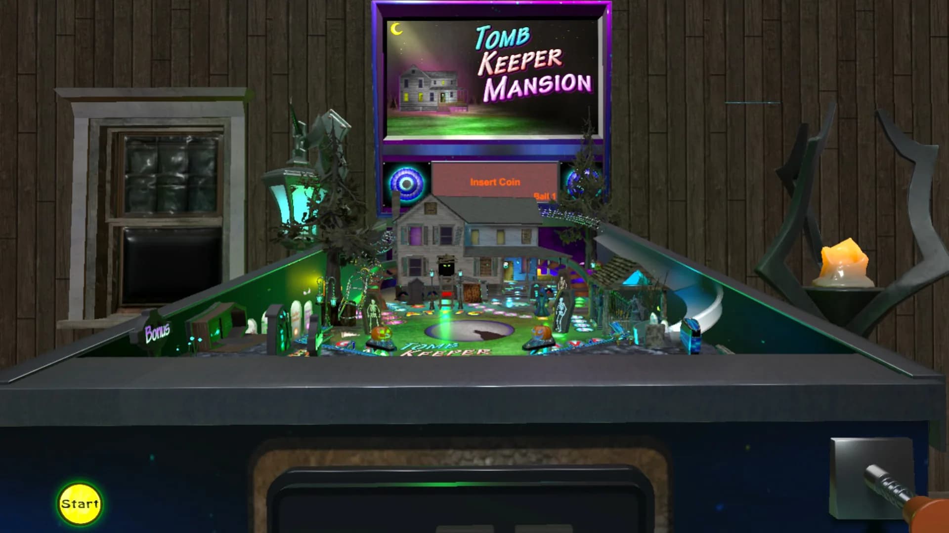 Tomb Keeper Mansion Deluxe Pinball görsel 6
